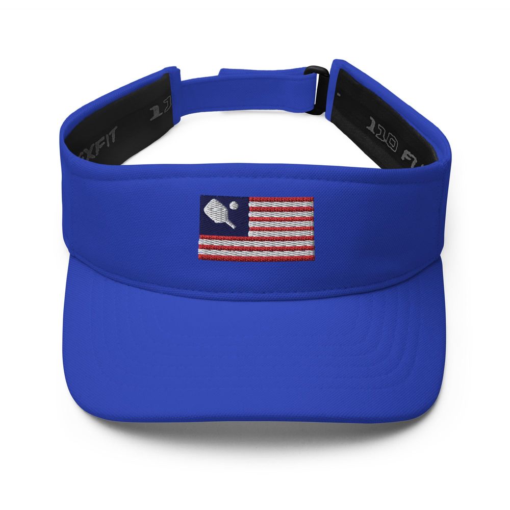 American Flag Pickleball Visor